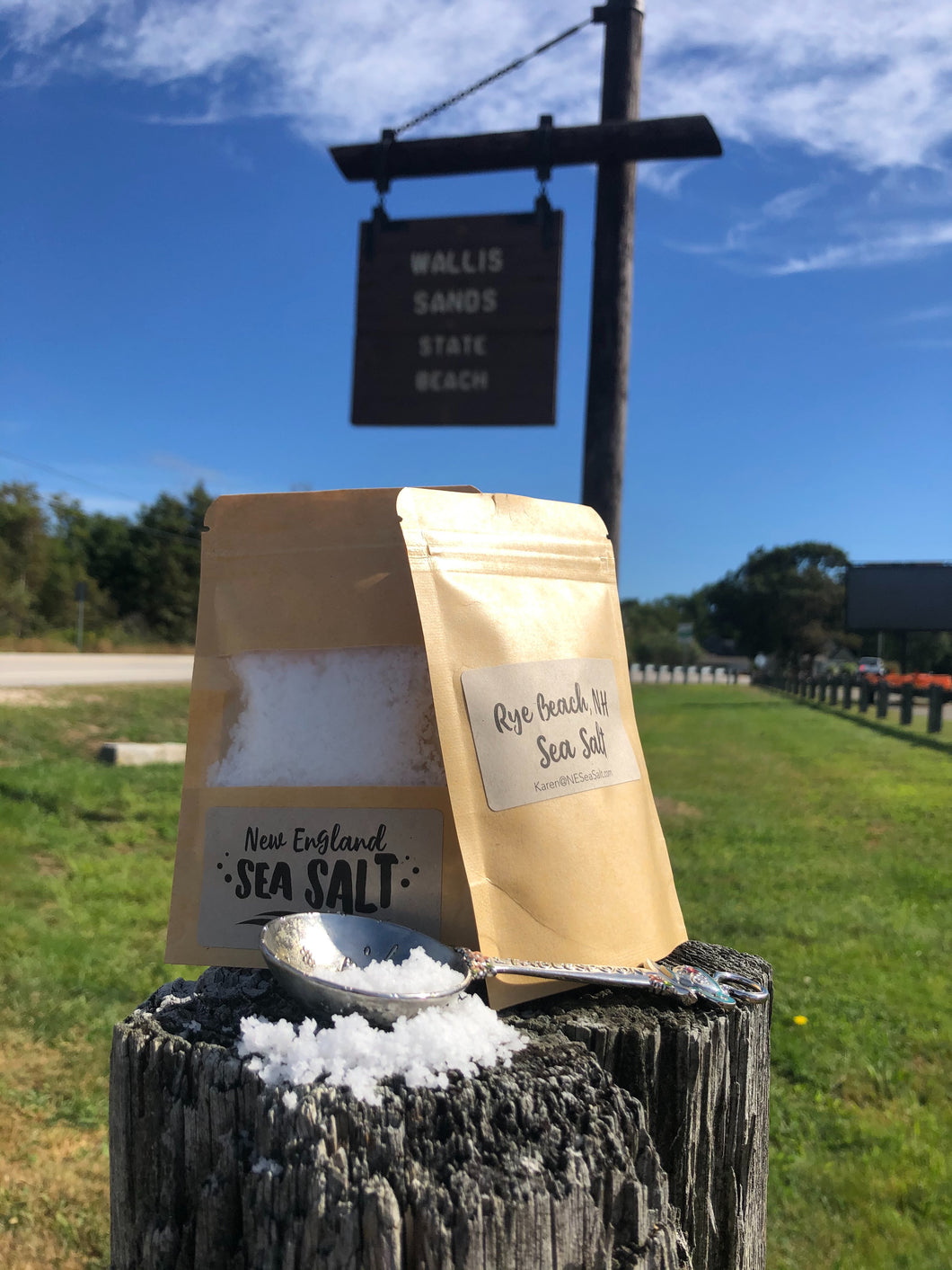 Rye Beach, NH Sea Salt